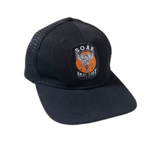 Soar in god we must trucker mesh baseball hat cap SnapBack Isaiah 40:31 eagles